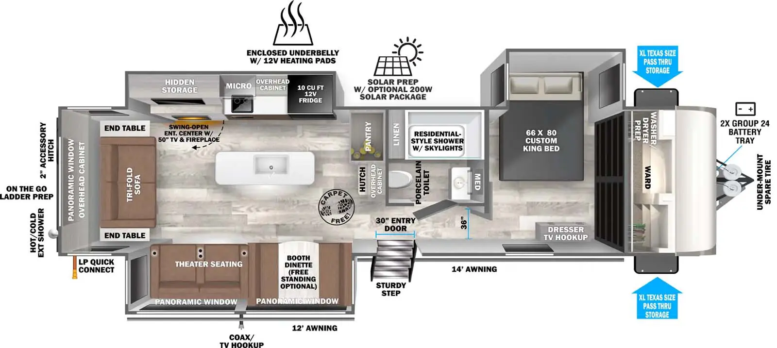 308RL Floorplan Image